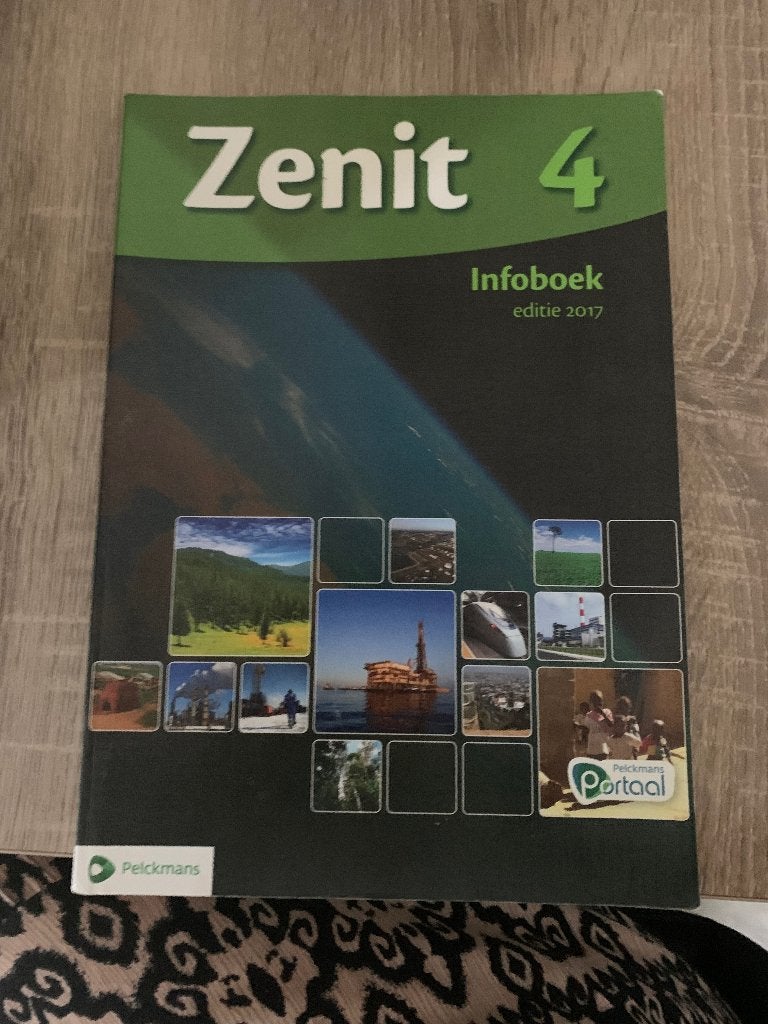 Zenit 4 infoboek, ASO, Aardrijkskunde, Pelckmans, Ophalen