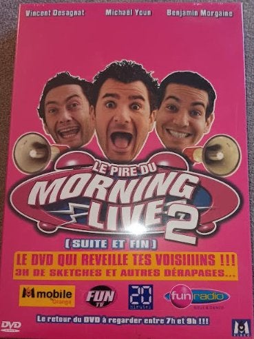DVD Le Pire du Morning Live 2 NEUF, Ophalen of Verzenden
