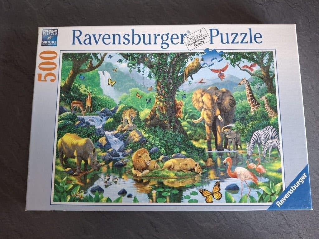 Puzzle complet, Hobby en Vrije tijd, Denksport en Puzzels, Ophalen, 500 t/m 1500 stukjes, Zo goed als nieuw, Legpuzzel