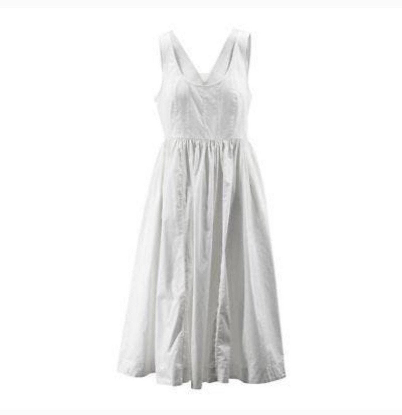 Robe blanche M&S Collection (L) robe midi en coton neuve, Vêtements | Femmes, Robes, Enlèvement ou Envoi, Blanc, Sous le genou