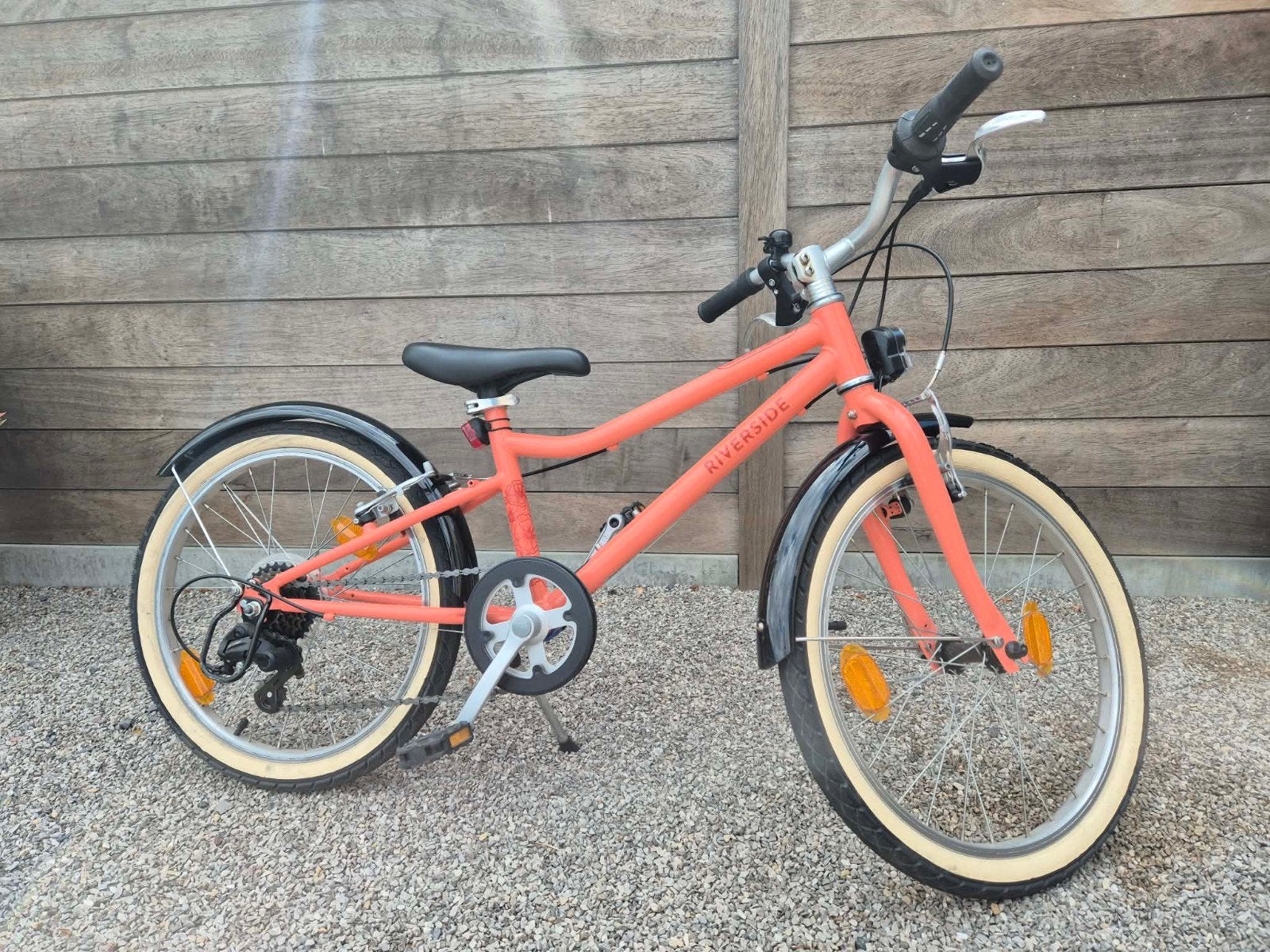 Riverside Meisjesfiets 20 inch, Fietsen en Brommers, Ophalen, Riverside, Zo goed als nieuw, Handrem