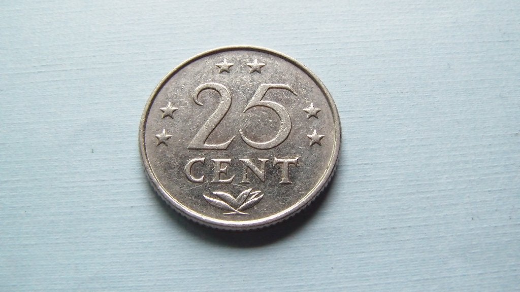 antilles 25 cent 1978, Ophalen