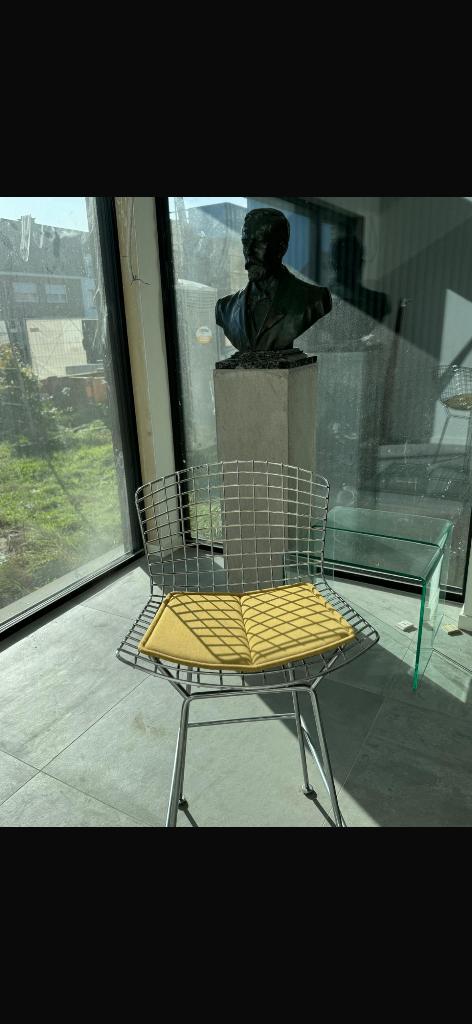 Knoll Bertoia barkruk, Ophalen, Gebruikt, Metaal