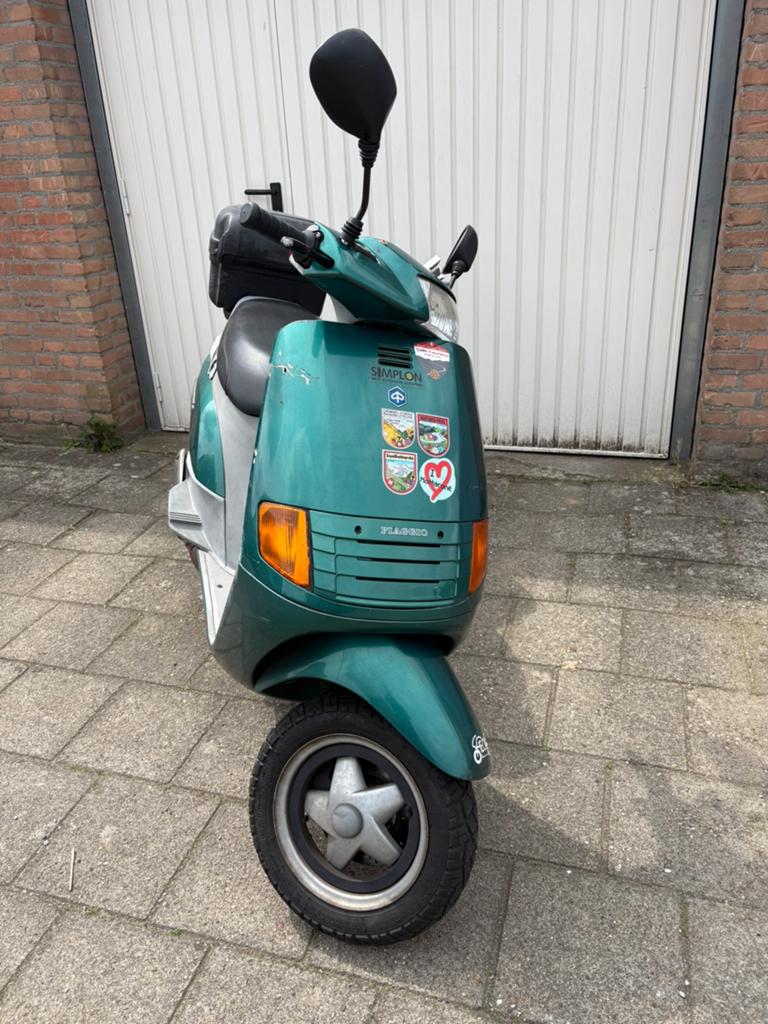 Piaggio skr 125, Ophalen
