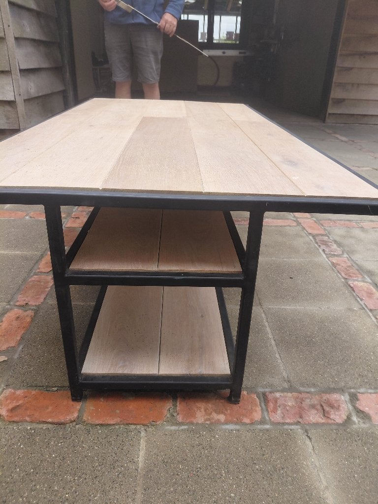 Salontafel, 150 à 200 cm, Chêne, Enlèvement, Utilisé