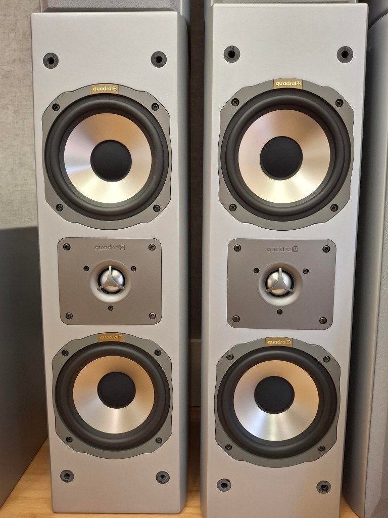 Quadral Ascent-Base Center speaker., TV, Hi-fi & Vidéo, Enceintes, Comme neuf, Haut-parleur central, Enlèvement