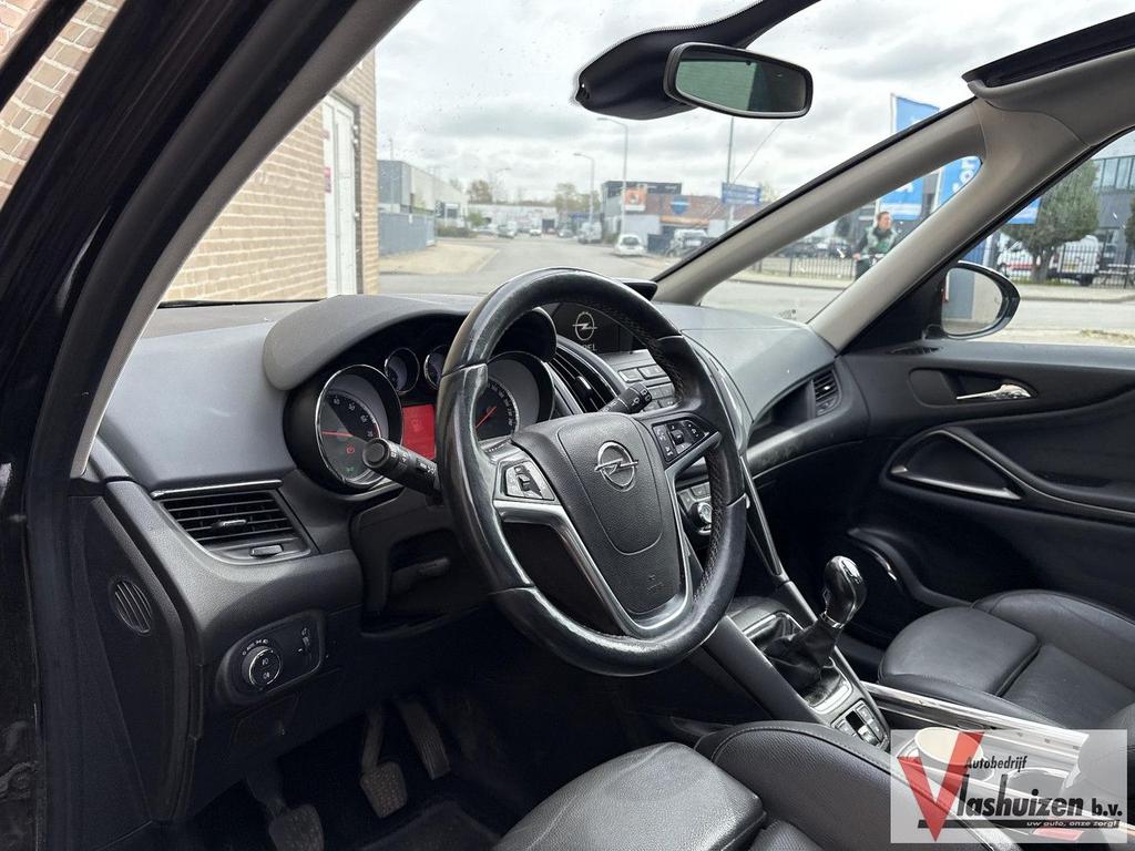 Opel Zafira Tourer 1.4 Cosmo 7 Persoons | Pano | Leder | Sto, Autos, Achat, Entreprise, Boîte manuelle, Noir