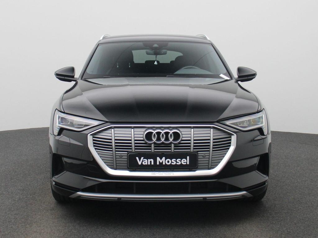 Audi e-tron 55 quattro Business edition 95 kWh LEDER | NAVI, Auto's, Audi, Automaat, Stof, Zwart, 95 kWh