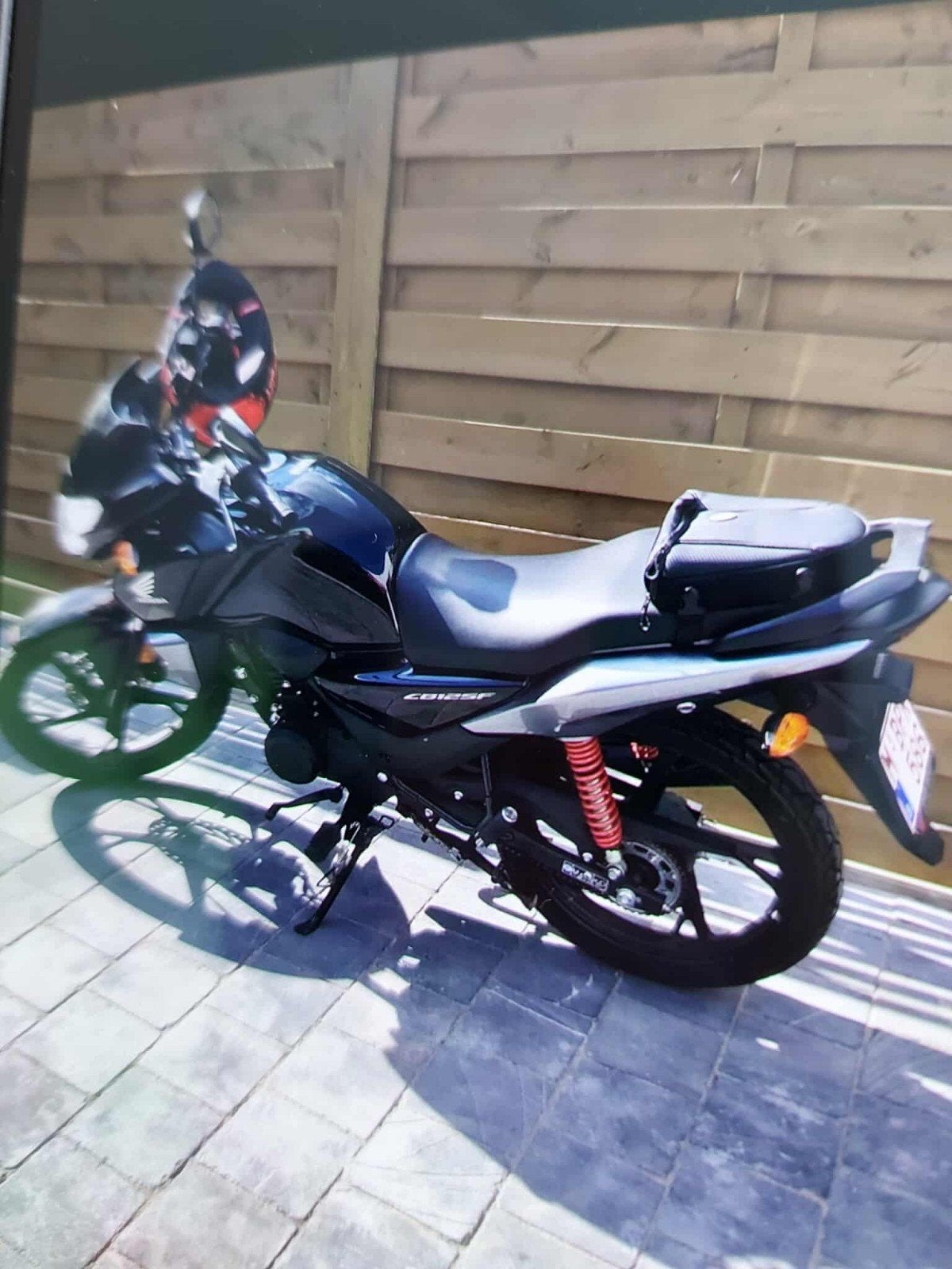 moto Honda CBF 125cc, Ophalen