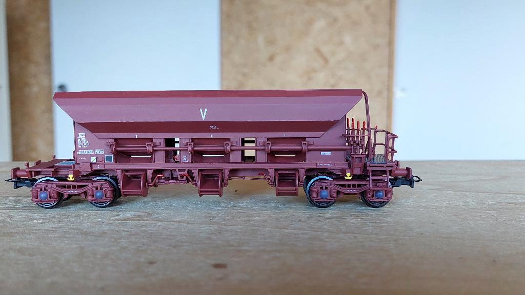 VAN BIERVLIET SNCF WAGON Uas INFRA HO, Envoi, Utilisé, Wagon