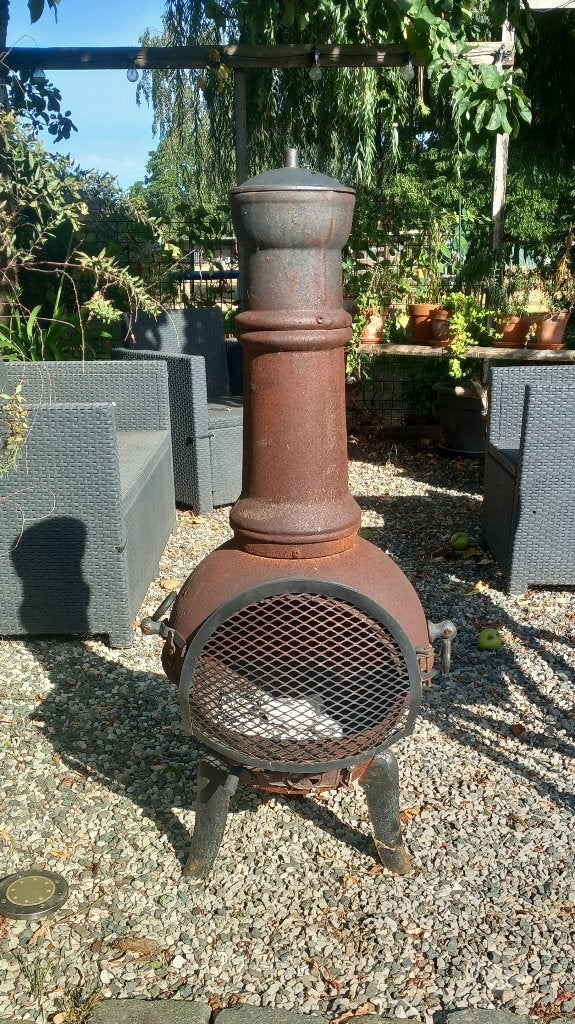 Gietijzeren Tuinhaard, Tuin en Terras, Ophalen, Gebruikt