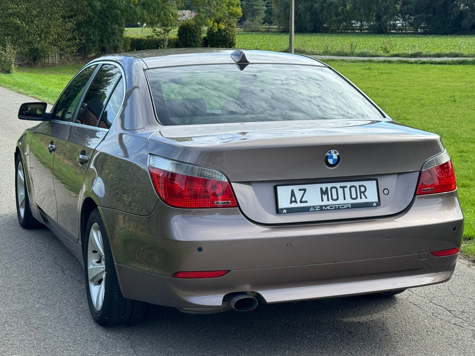 Bmw 520 dA 2007 120Kw Boite Auto Cuir Gps Très Propre Ct ok, Auto's, Automaat, 1998 cc, Bruin, 5 deurs