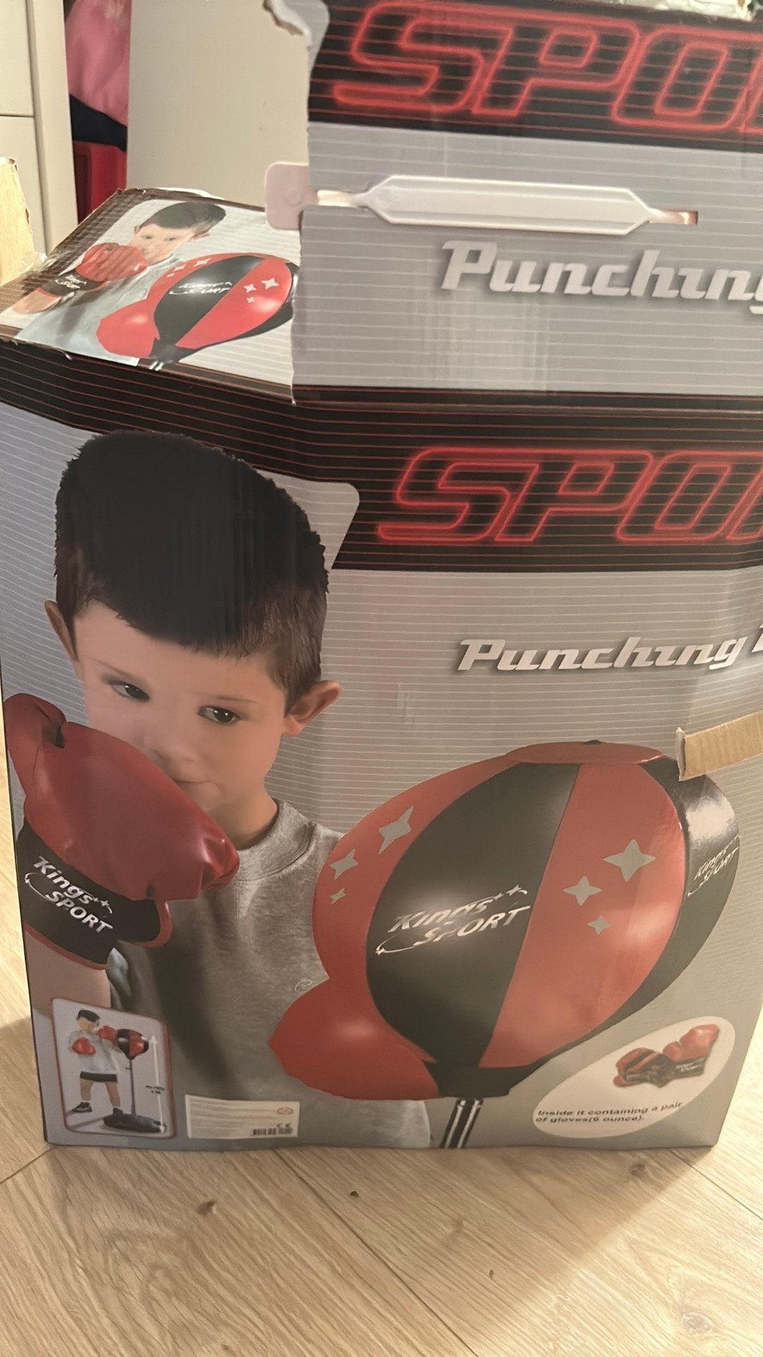 Pied de boxe enfants, Enlèvement, Comme neuf