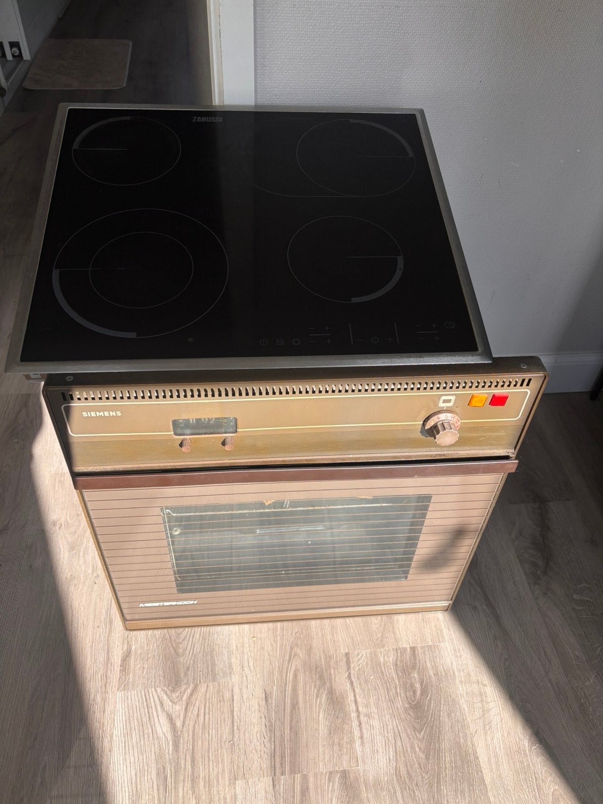 Kookplaat en oven, Ophalen, Zo goed als nieuw, Zanussi, Oven