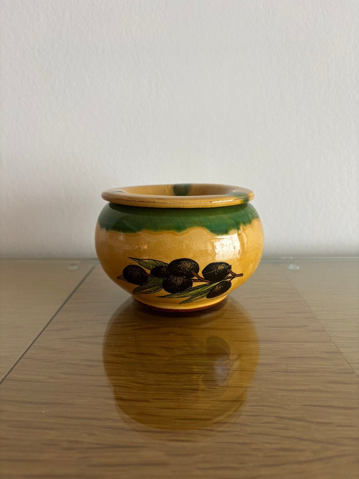 Provencaalse asbak terracotta, Ophalen