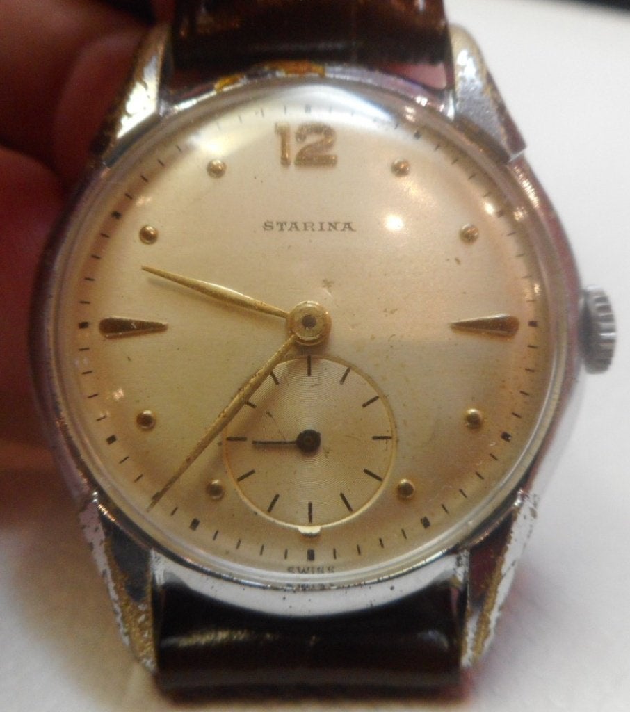 25) Starina mécanique très rare années 40, Handtassen en Accessoires, Edelstenen, Gebruikt, Verzenden