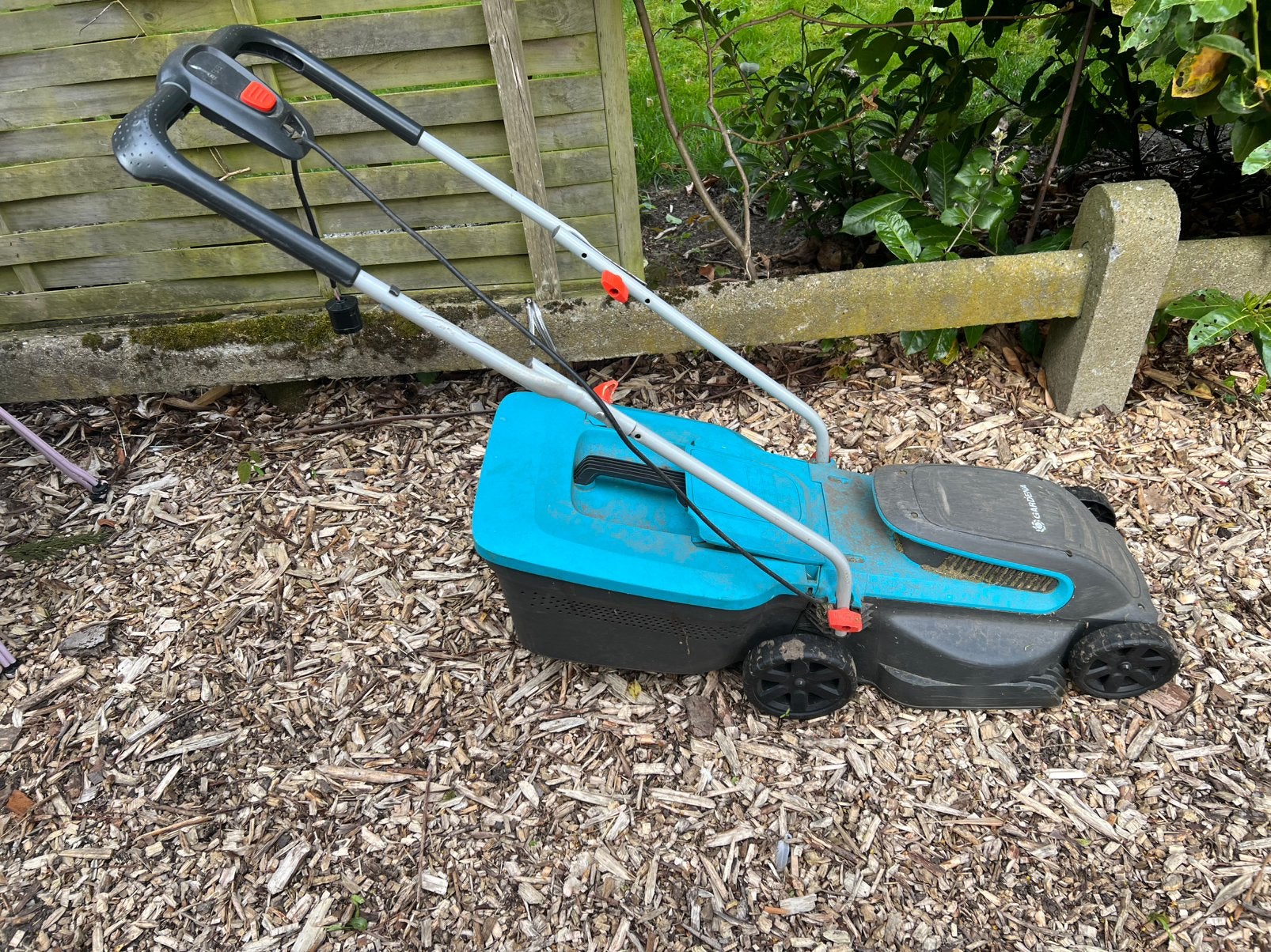 Gardena grasmachine, Tuin en Terras, Ophalen, Gebruikt