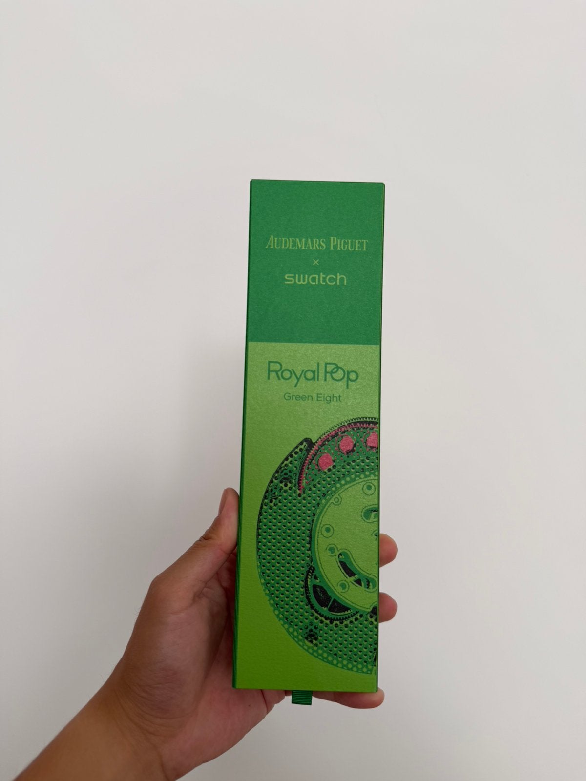 Swatch x AP Green Eight, Enlèvement ou Envoi, Neuf, Montre de poche, Swatch