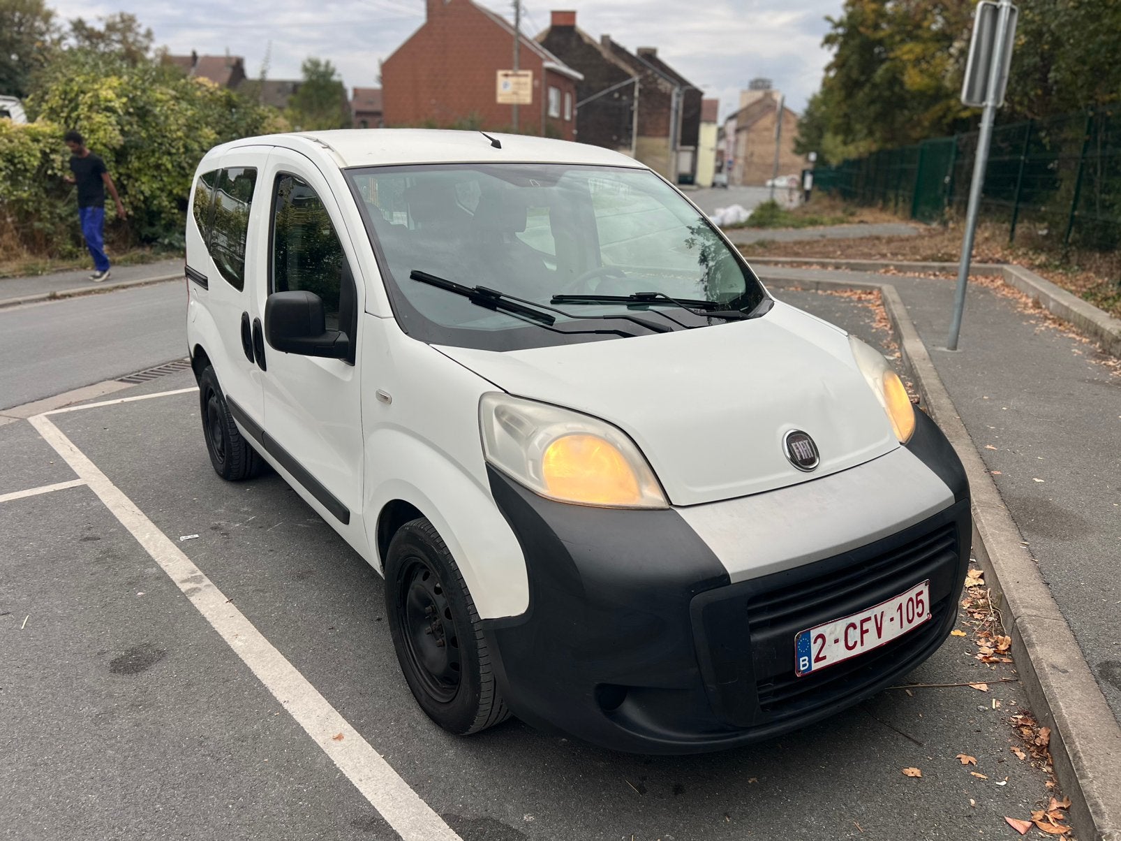 Fiat Qubo essence airco, Enlèvement, Arrière, Fiat