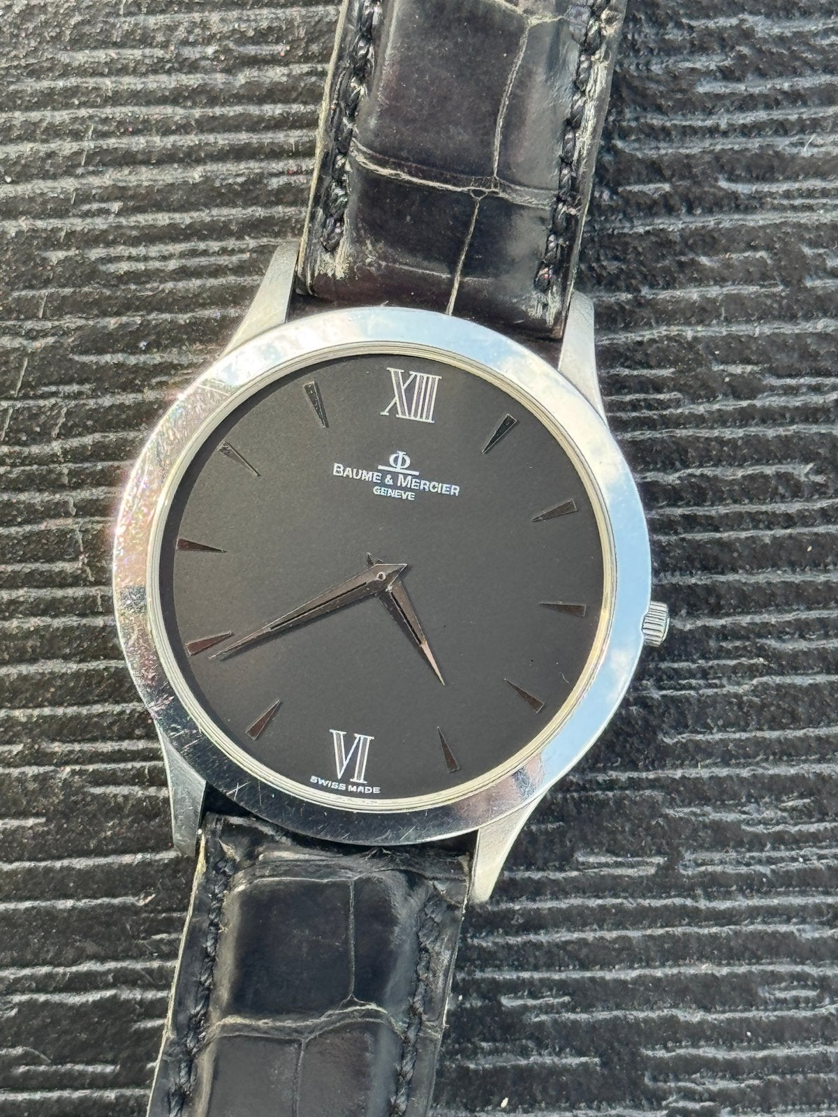 Horloge Baume & Mercier Classima ultra flat, Ophalen of Verzenden, Zo goed als nieuw