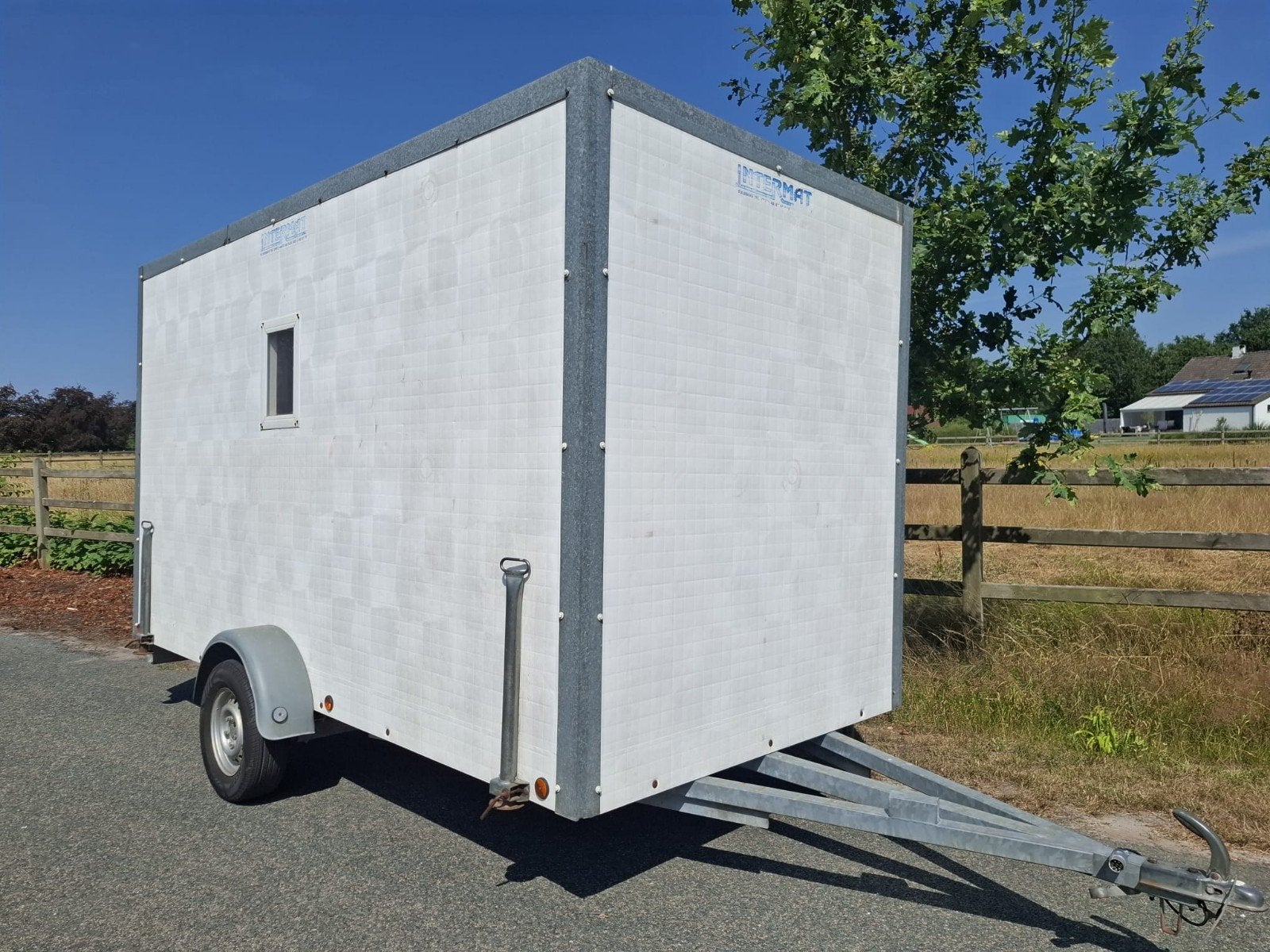 Gesloten aanhangwagen, Doe-het-zelf en Bouw, Bouwketen en Schaftketen, Ophalen