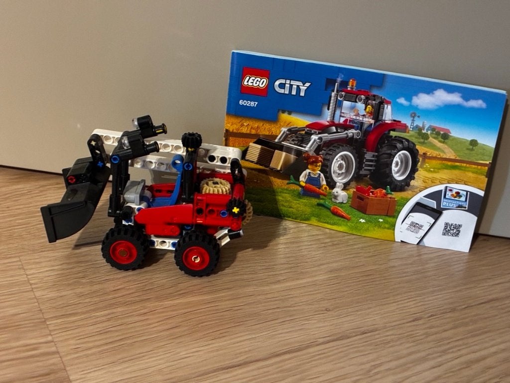 LEGO City Tractor 60287, Kinderen en Baby's, Ophalen, City, Lego, Zo goed als nieuw