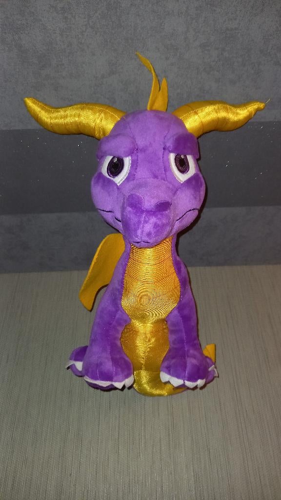 Peluche Spyro Le Dragon, Enlèvement ou Envoi, Overige karakters, Violet, Comme neuf