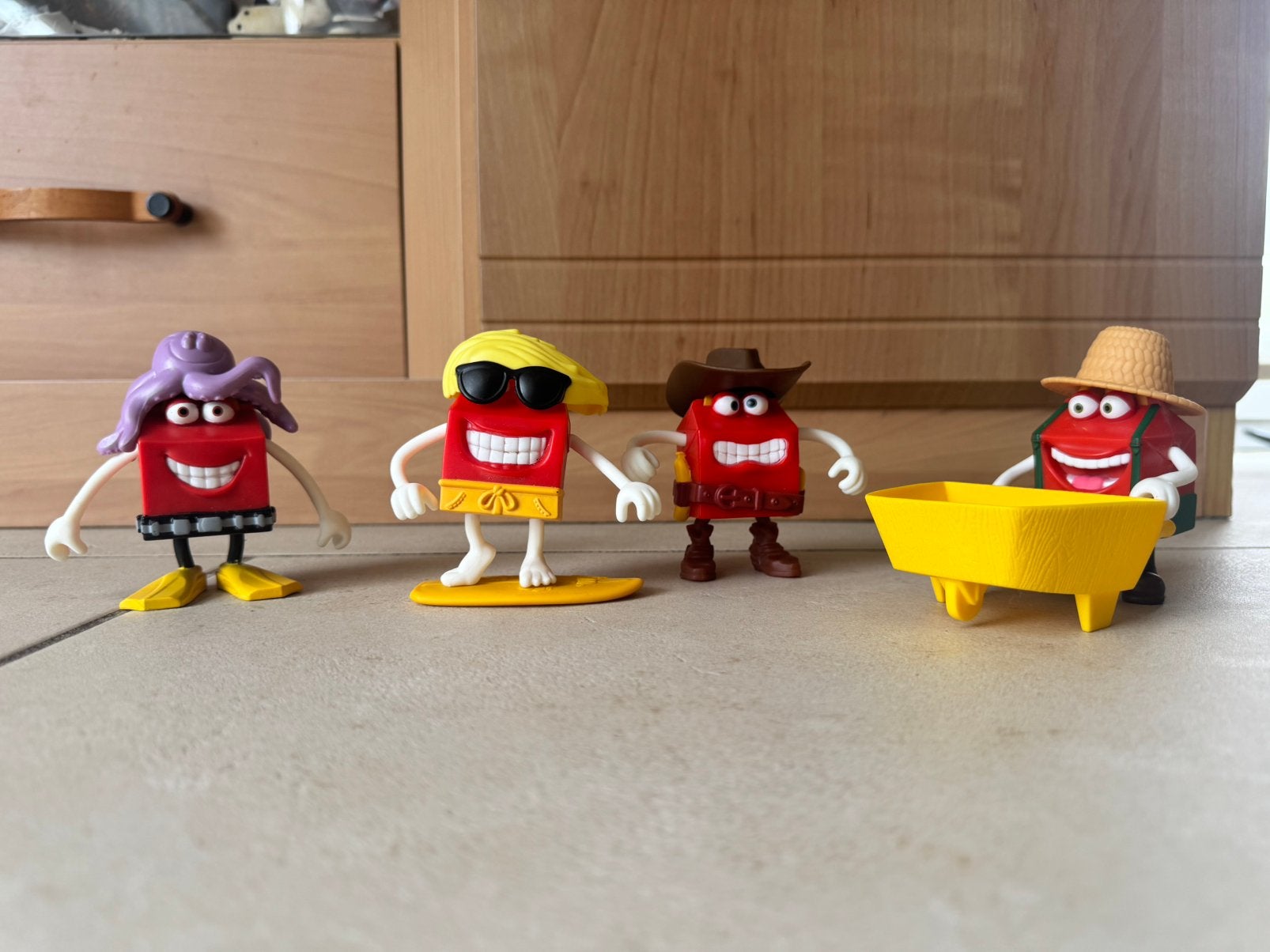 Originele Mcdonalds Happy Meal Poppetjes, Verzamelen, Ophalen of Verzenden, Zo goed als nieuw