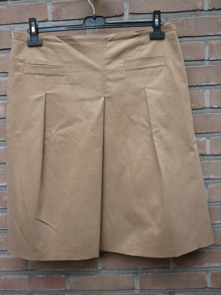 Katoen Rok Bogner, Kleding | Dames, Beige, Ophalen of Verzenden, Zo goed als nieuw, Onder de knie