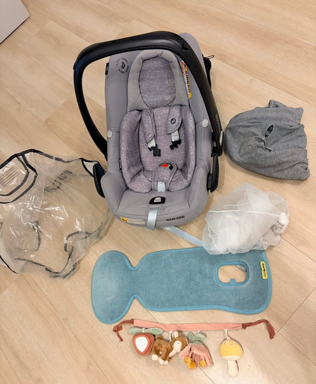 Joli package : Maxi Cosi Rock et de nombreux accessoires, Enlèvement, Utilisé