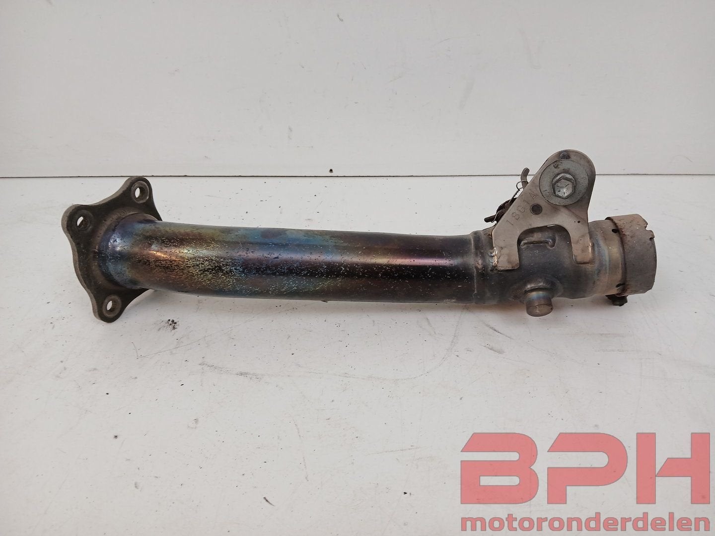 Linkpijp Suzuki GSX-R 1000 K3 - K4 2003 t/m 2004 uitlaat GSX, Motoren, Gebruikt, -, -, Ophalen of Verzenden