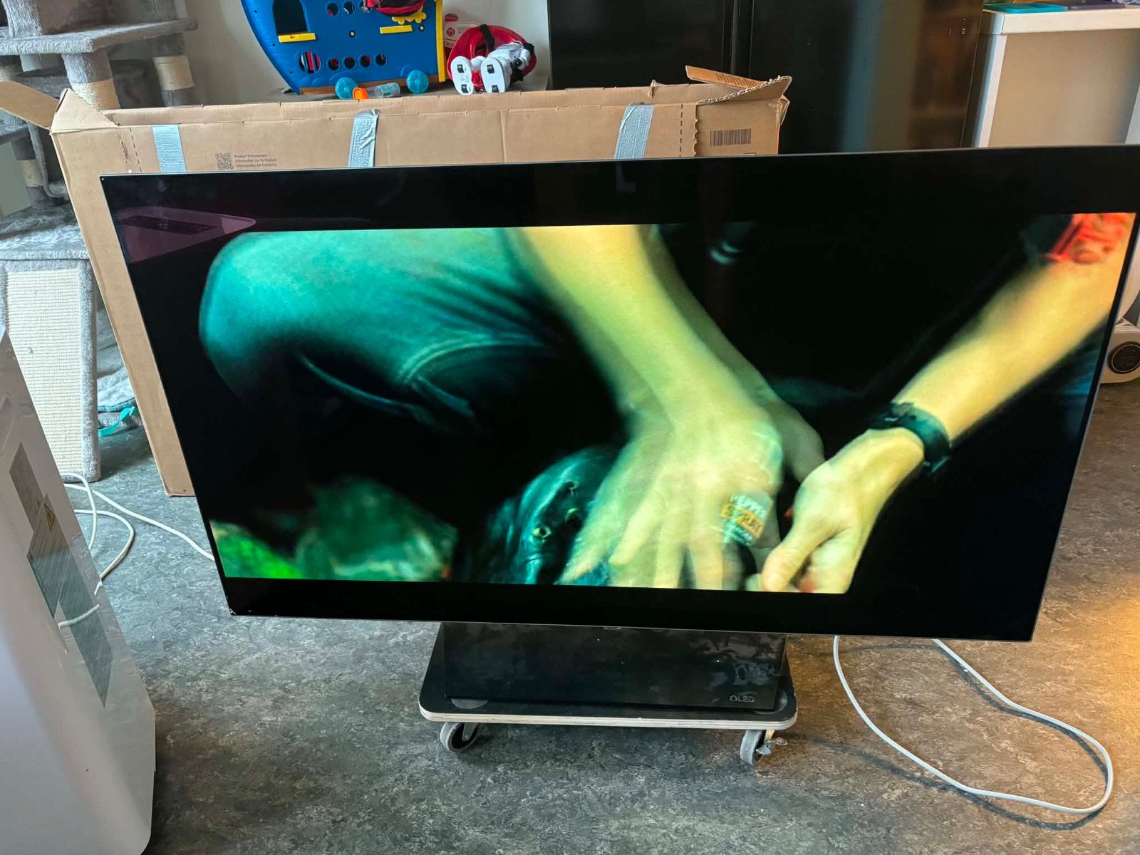 Lg oled tv, TV, Hi-fi & Vidéo, Télévisions, Enlèvement, Comme neuf, OLED, LG