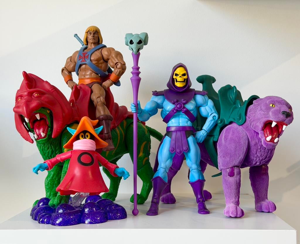 Masters of the Universe Motuc Filmation Heman Skeletor, Verzamelen, Ophalen of Verzenden, Zo goed als nieuw