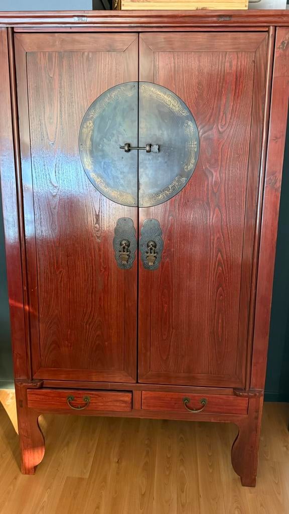 Armoire chinoise, Maison & Meubles, 3 ou 4 tiroirs, Comme neuf, 100 à 150 cm, Chinois