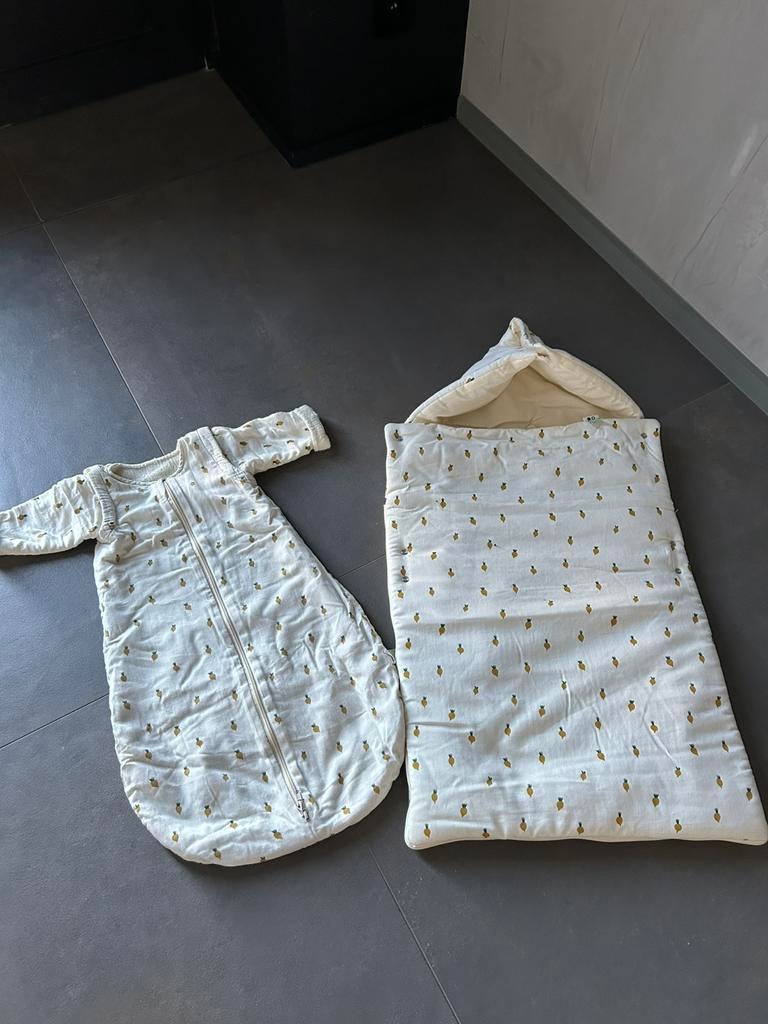 Set voetenzak en slaapzak Trixie, Kinderen en Baby's, Ophalen, Zo goed als nieuw, Slaapzak