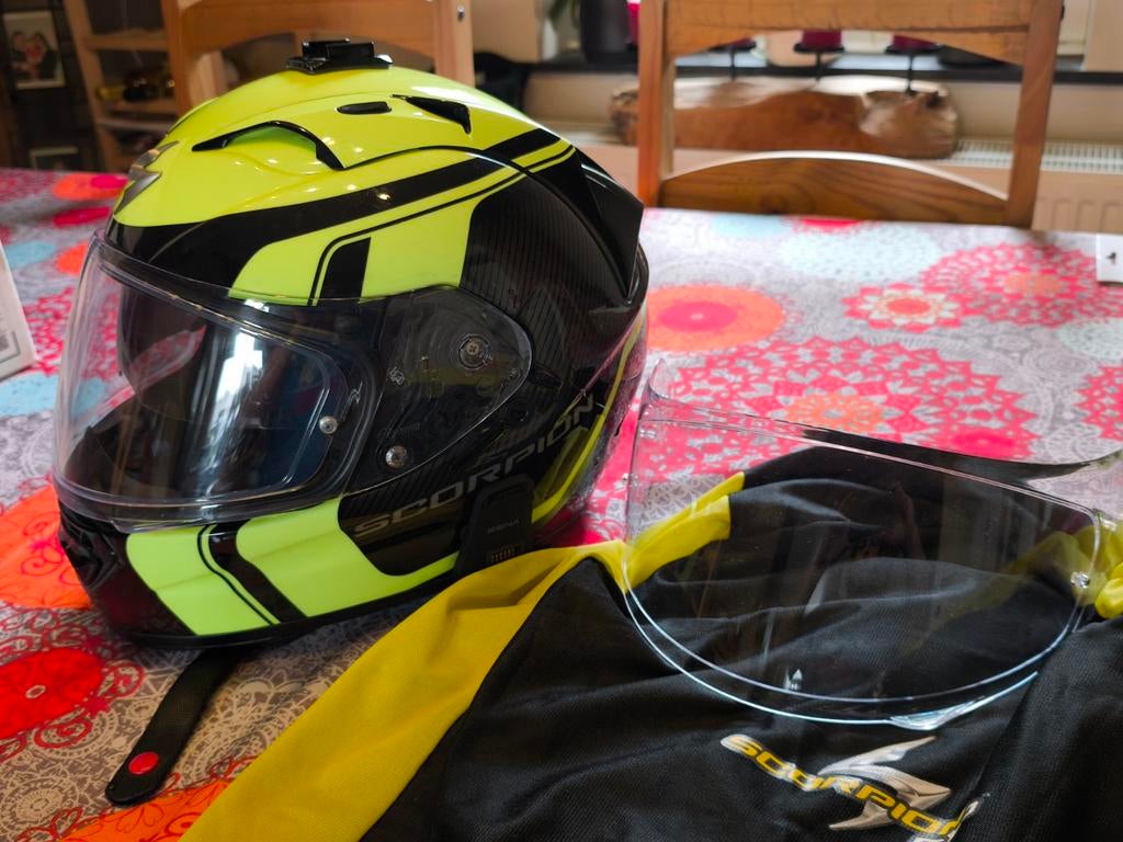 SCORPION EXO 1200 motorhelm, Motoren, Ophalen, S