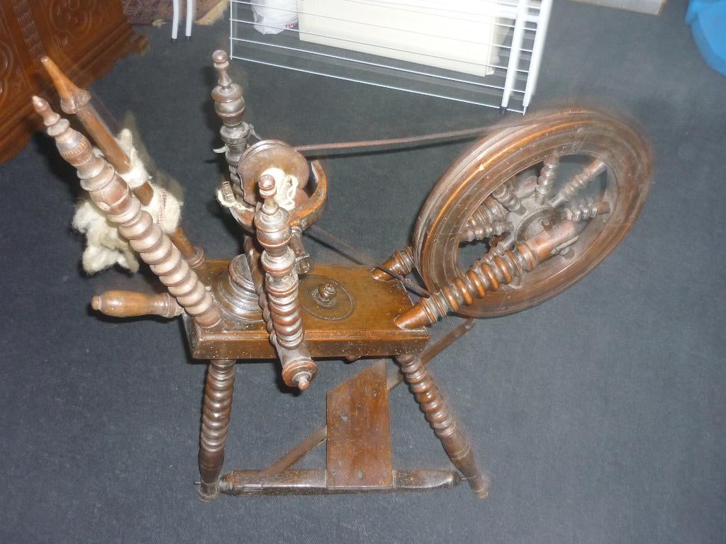 Spinnewiel, Hobby en Vrije tijd, Ophalen, Refurbished, Spinnewiel