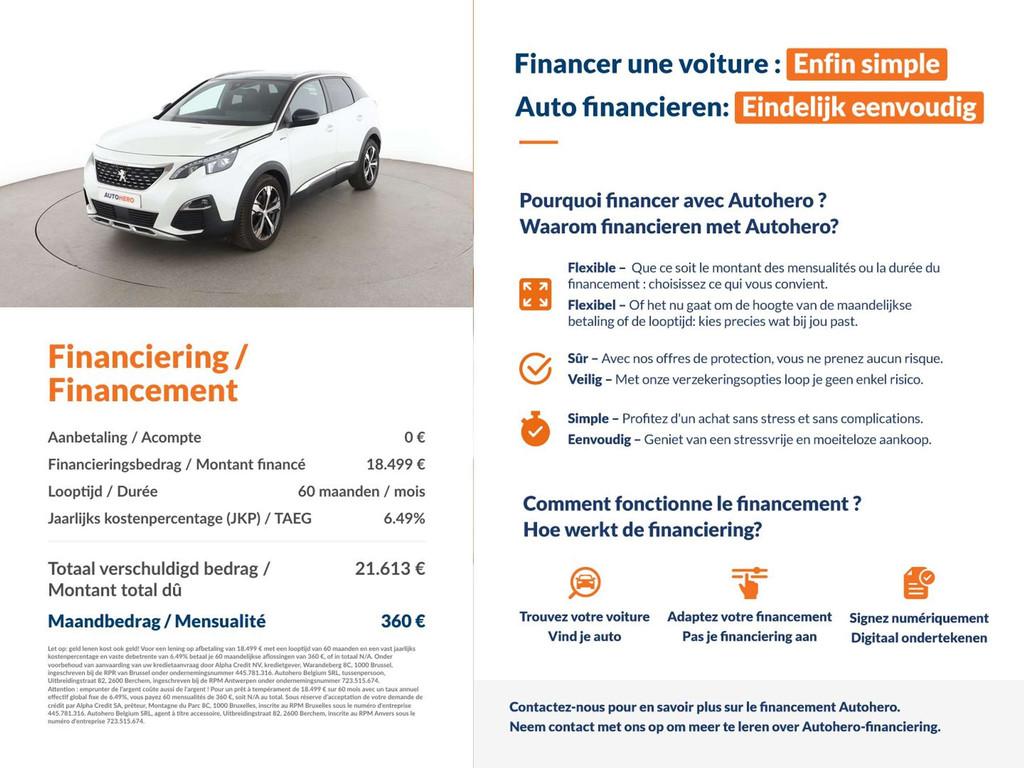 Peugeot 3008 1.6 PureTech Allure (bj 2019, automaat), Auto's, Peugeot, https://public.car-pass.be/vhr/bf383d49-71ed-4f38-a92e-2103f6dd6afc