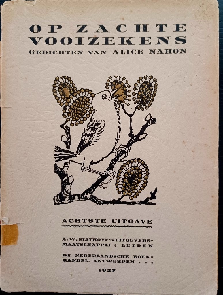 Alice Nahon, Op zachte vooizekens, Boeken, Gelezen, Alice Nahon, Ophalen of Verzenden, Eén auteur