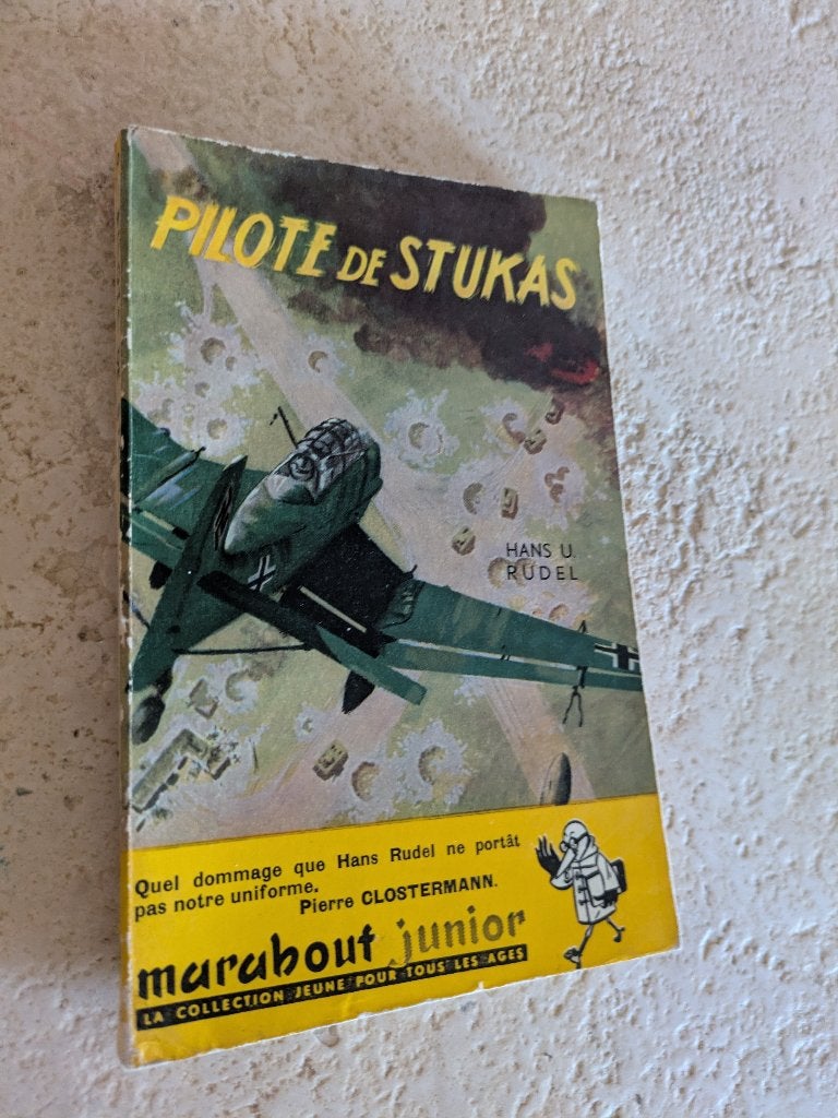 Pilote de stukas (Hans U. Rudel)., Livres, Enlèvement ou Envoi, Utilisé, Hans U. Rudel.