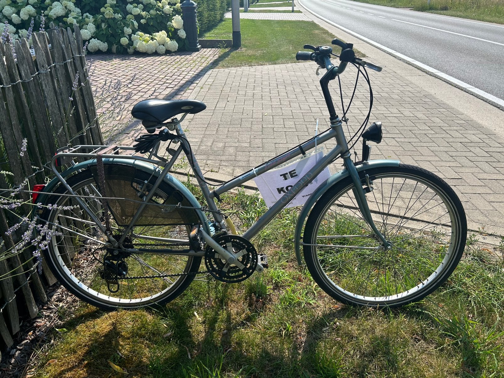 Damesfiets - klein model - 18 versnellingen, Fietsen en Brommers, Gebruikt, (Extra) lage instap, 50 tot 53 cm, Schijfrem