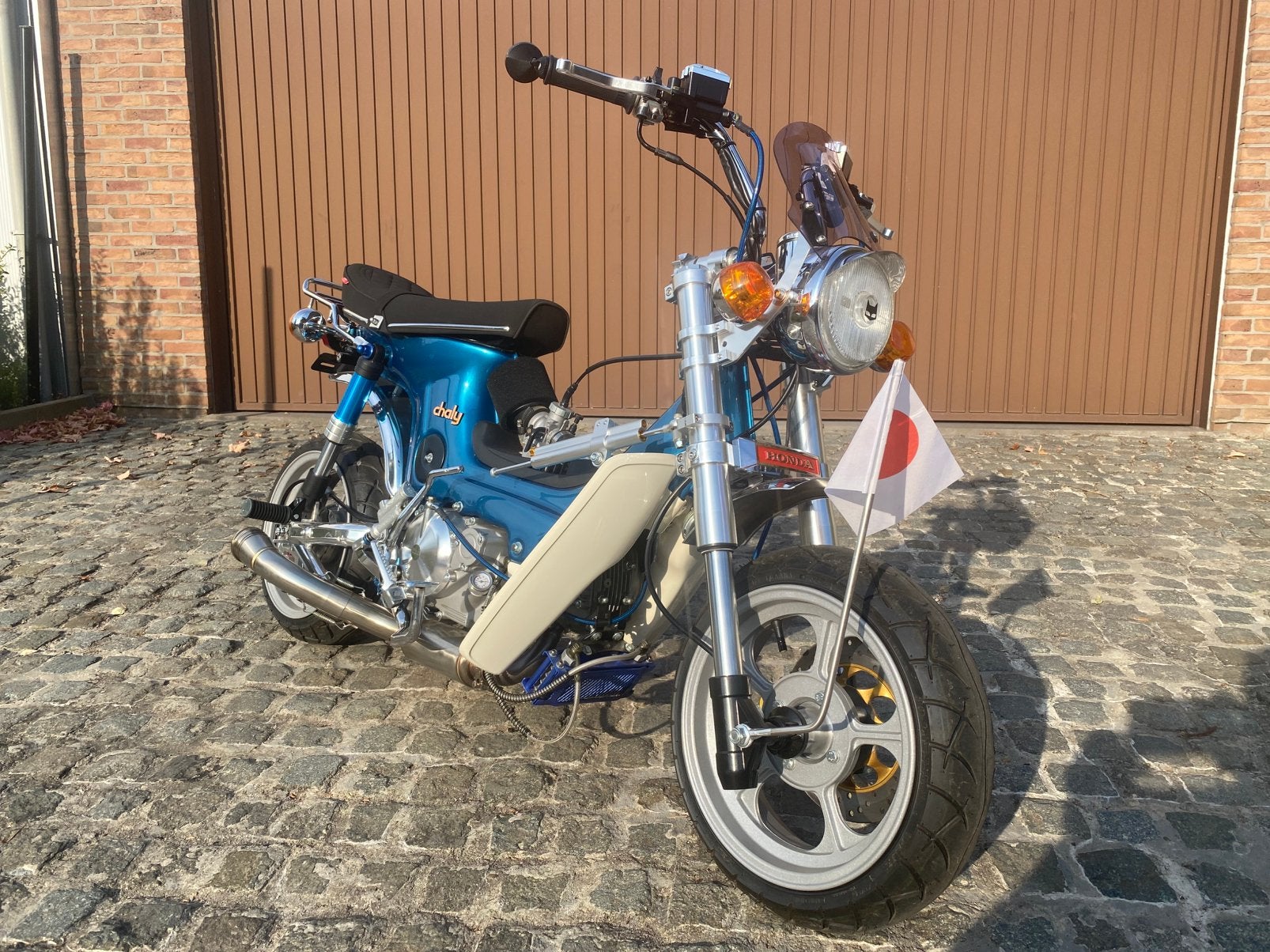 Honda chaly a klasse met gva plus 2 delen inschrijving, Fietsen en Brommers, Brommers | Honda, Ophalen, Zo goed als nieuw