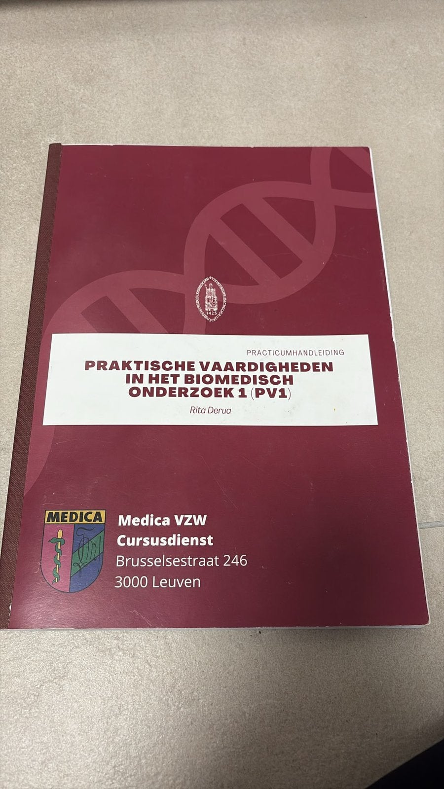 Praktische vaardigheden in biomedisch onderzoek, Boeken, Ophalen, Zo goed als nieuw