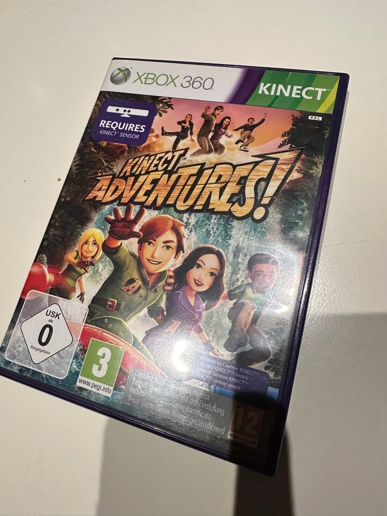 Kinect Adventures for Xbox 360, Games en Spelcomputers, Games | Xbox 360, Avontuur en Actie, Gebruikt, 2 spelers, Ophalen of Verzenden