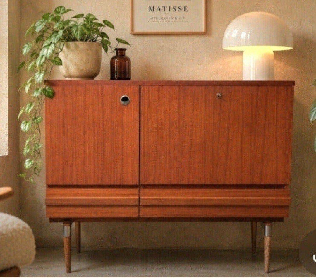 Meuble de bar vintage L1,20 m H 1,10 m L47 cm, Maison & Meubles, Armoires | Dressoirs, Enlèvement