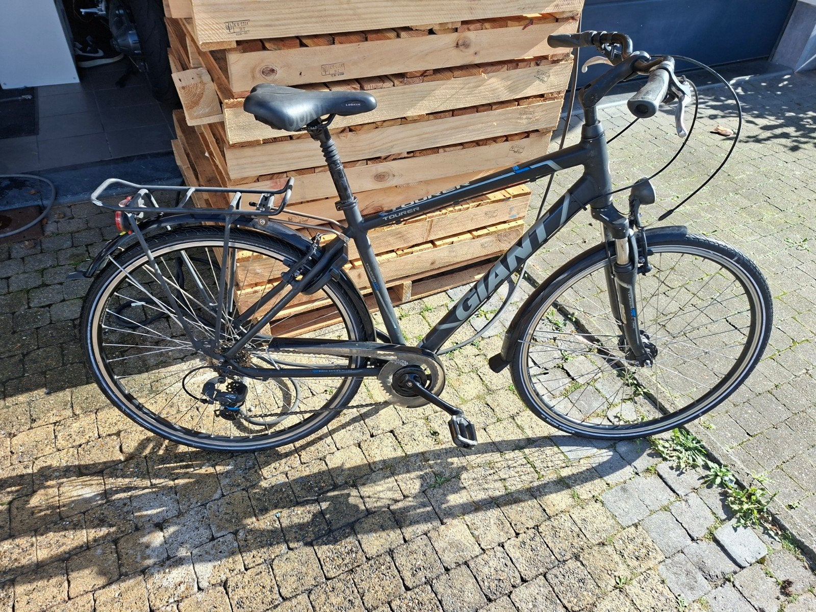 giant touren fiets medium, 26 pouces, Frein sur jante, Moins de 10 vitesses, Giant