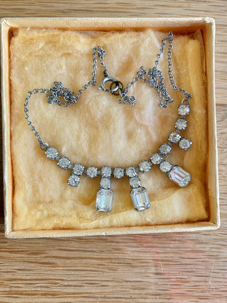 Ancien collier pierres du Rhin, Enlèvement, Comme neuf