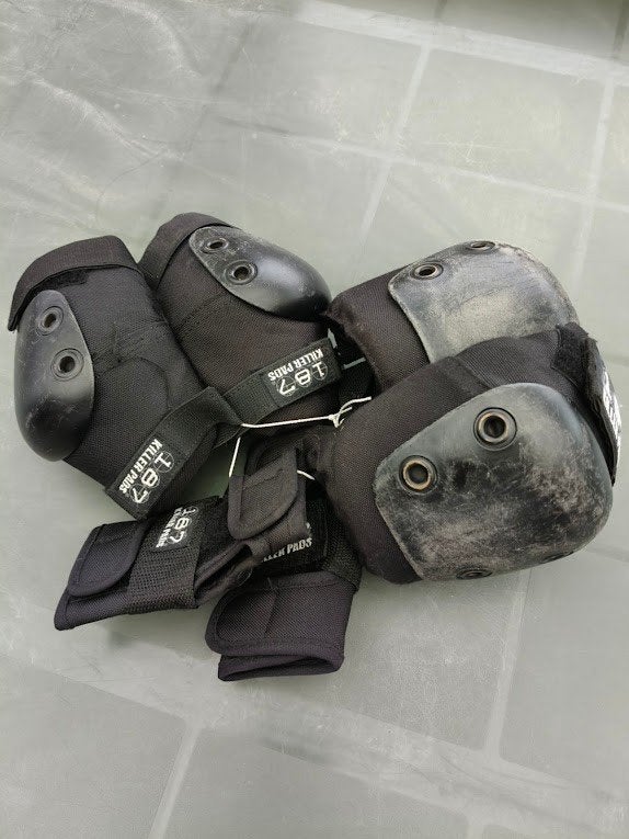 skate board accessoires kinderen, Sport en Fitness, Ophalen, Gebruikt, Bescherming