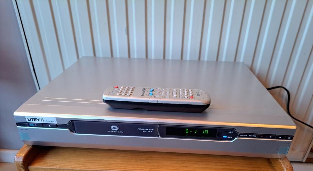 Lecteur Recorder HDD/DVD Liteon, Audio, Tv en Foto, DVD spelers, Zo goed als nieuw, Ophalen