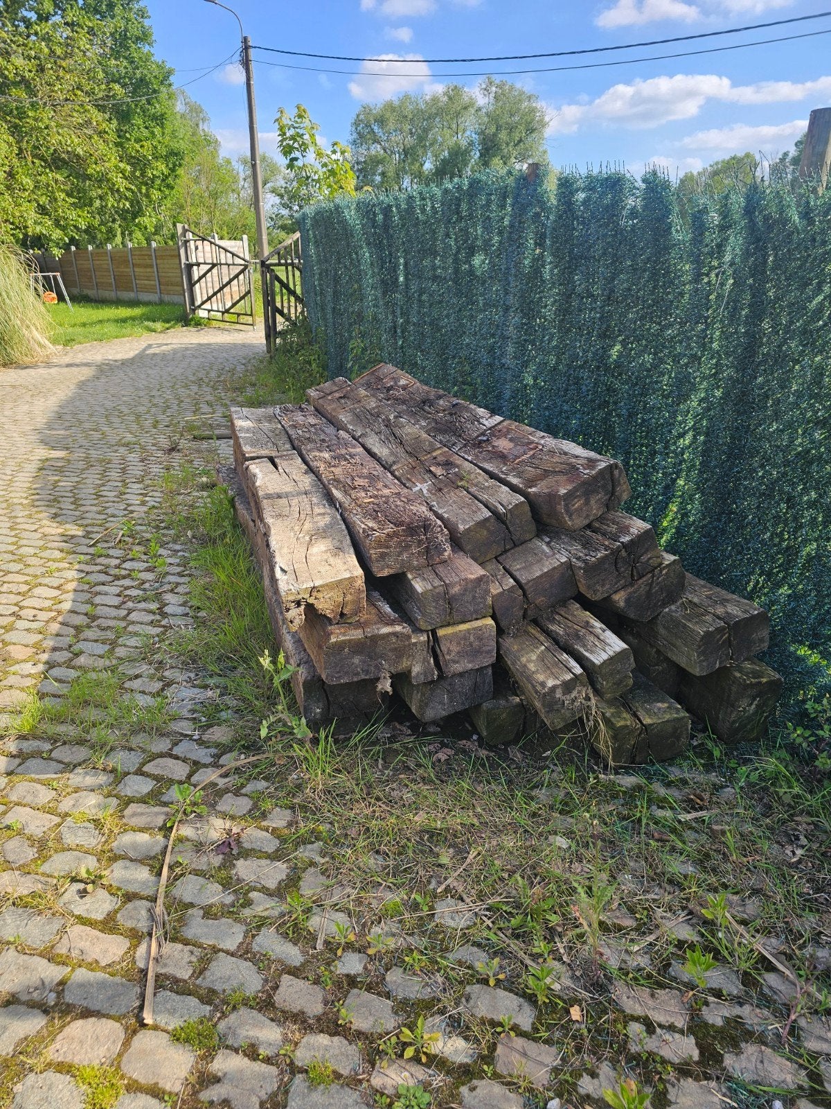 Bielzen, Tuin en Terras, Tegels en Klinkers, Ophalen, Gebruikt